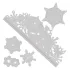 Sizzix Thinlits Snijmallen Snowflake Edge (665671)