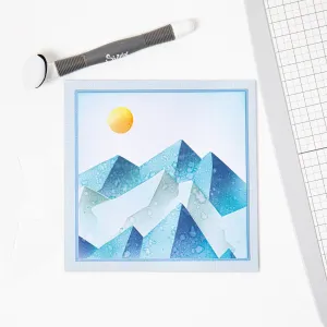 Sizzix Layered Stencils Mountain Scene by Josh Griffiths (666272)