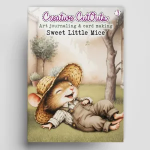 Creatief Art Sweet Little Mice Book Creative CutOuts (CCOBOEK-003)