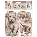 Stamperia Quiet Days Die Cuts Assorted (36pcs) (DFLDC122)