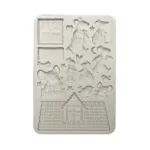 Stamperia Family A5 Silicon Mould Mice (KACMA599)