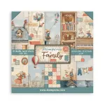 Stamperia Family 12x12 Inch Paper Pack (SBBL181)