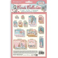 Stamperia Candy Christmas Cards Collection (SBCARD32)