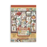 Stamperia Furry Friends A5 Washi Pad (8pcs) (SBW25)