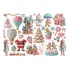 Stamperia Candy Christmas Ephemera (32pcs) (DFLCT66)