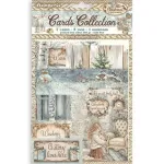 Stamperia White Christmas Cards Collection by Cristina Radovan (SBCARD49)