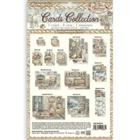 Stamperia White Christmas Cards Collection by Cristina Radovan (SBCARD49)