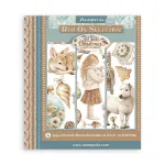 tamperia White Christmas Rub-On 20,5x23cm Assortment (6pcs) by Cristina Radovan (DFLRBXG13)