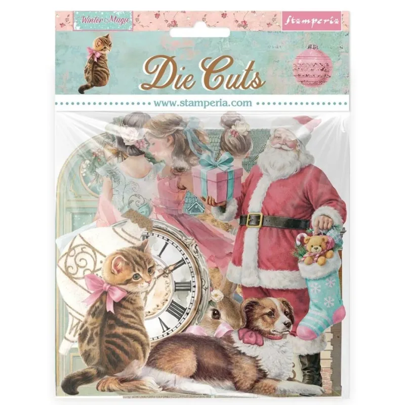 Stamperia Winter Magic Die Cuts Assorted (DFLDC138)