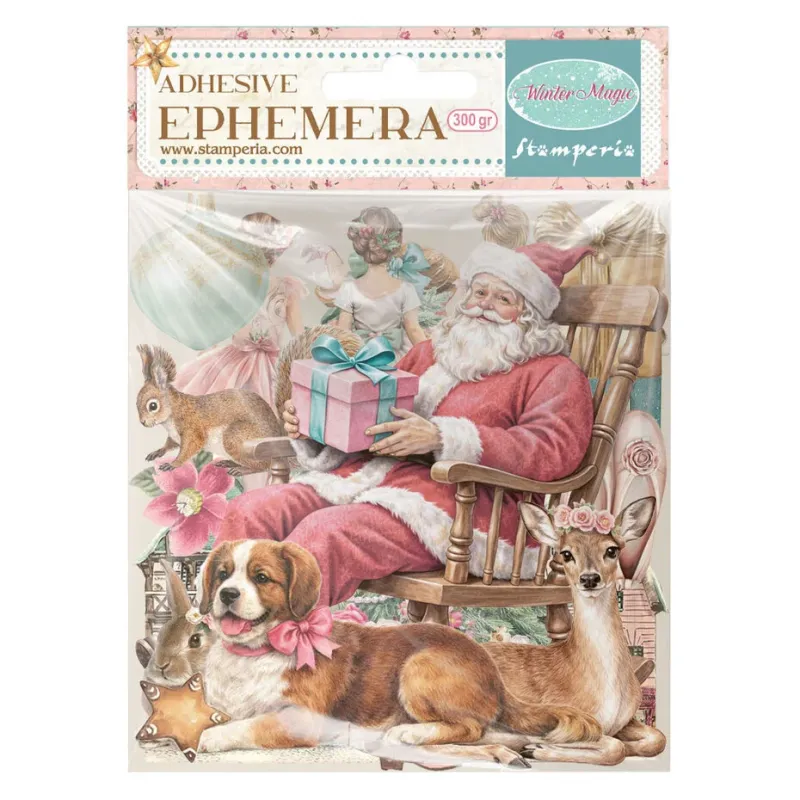 Stamperia Winter Magic Ephemera (DFLCT86)