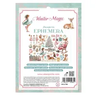 Stamperia Winter Magic Ephemera (DFLCT86)