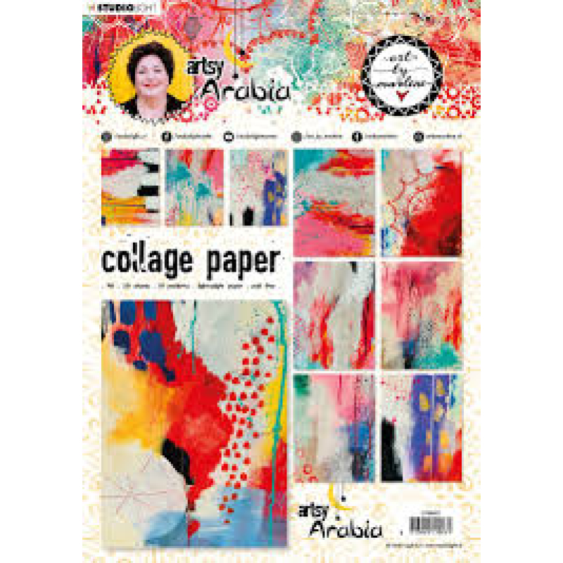 Art by Marlene Collage Paper A4 6.0 nr.07 CPBM07