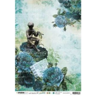 Studio Light Rice Paper Jenine's New Awakening nr.11 JMA-NA-RICE11 A4