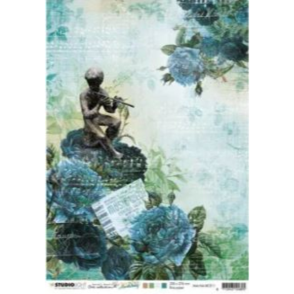 Studio Light Rice Paper Jenine's New Awakening nr.11 JMA-NA-RICE11 A4