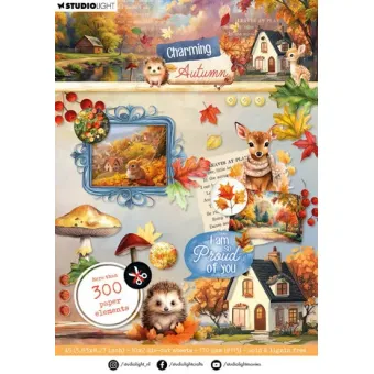 Studio Light Charming Autumn Die-cut Paper Elements (SL-CA-DCPP363)
