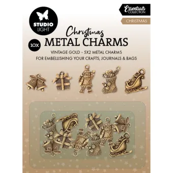 Studio Light Christmas elements Essentials Metal Charms (SL-CO-CHARM08)