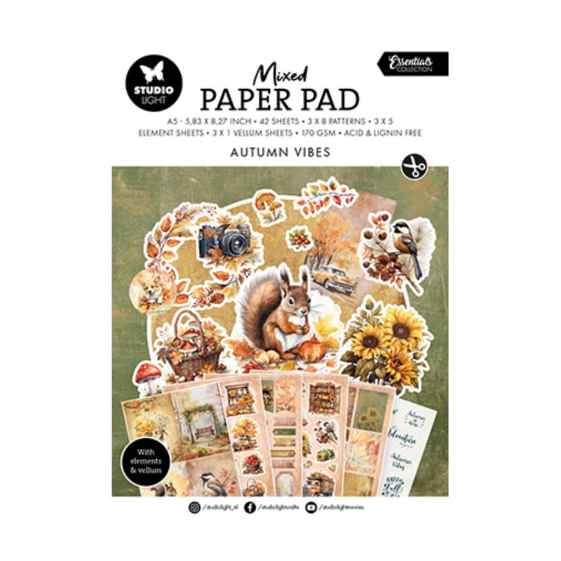 Studio Light Paperpad Autumn Vibes