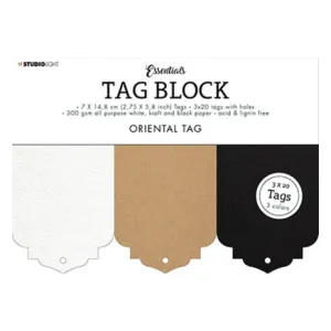 Studio Light Essentials Tag block Oriental (SL-ES-TAGBL02)
