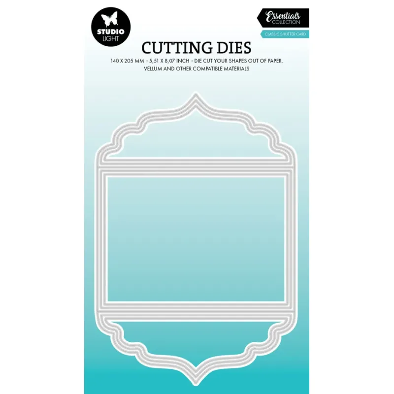 Studio Light Classic Shutter Card Essentials Cutting Dies (SL-ES-CD883