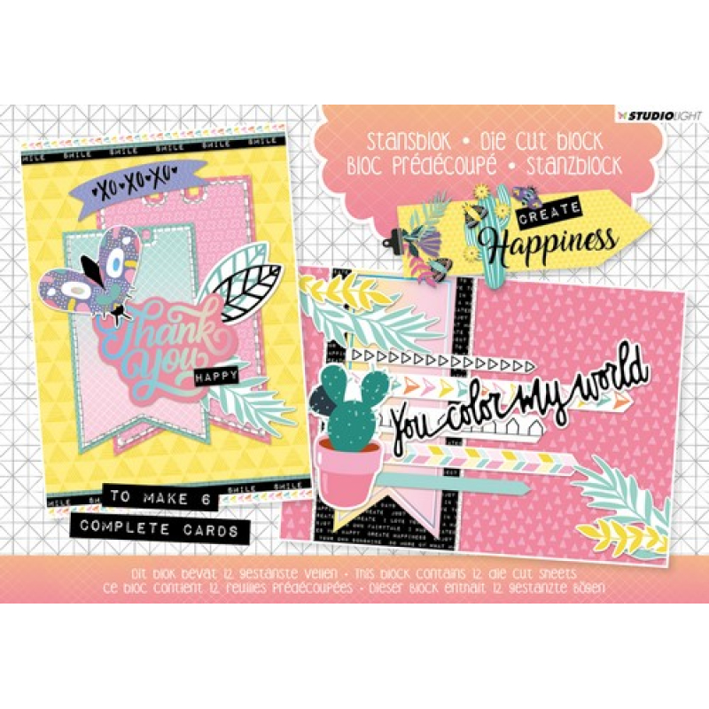 Studiolight Stansblok A5 (A5STANSBLOKCR20)