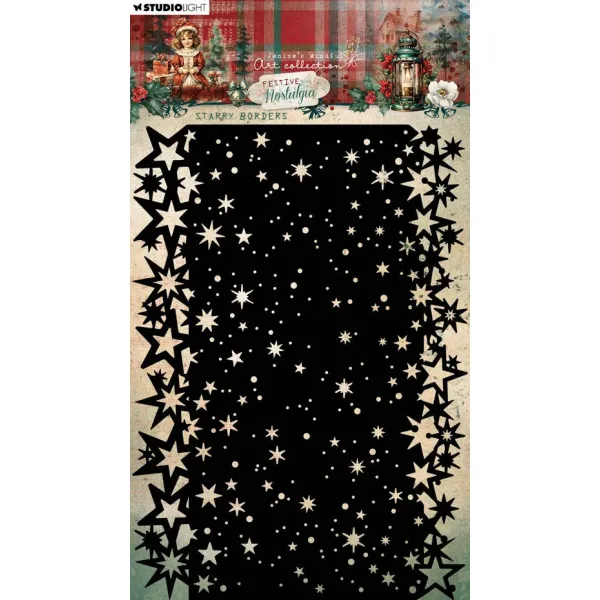 Studio Light Festive Nostalgia Mask Starry Borders (JMA-FN-Mask302)