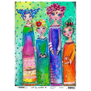 Art By Marlene Marlene's World A4 Rice Paper (RICEBM09)