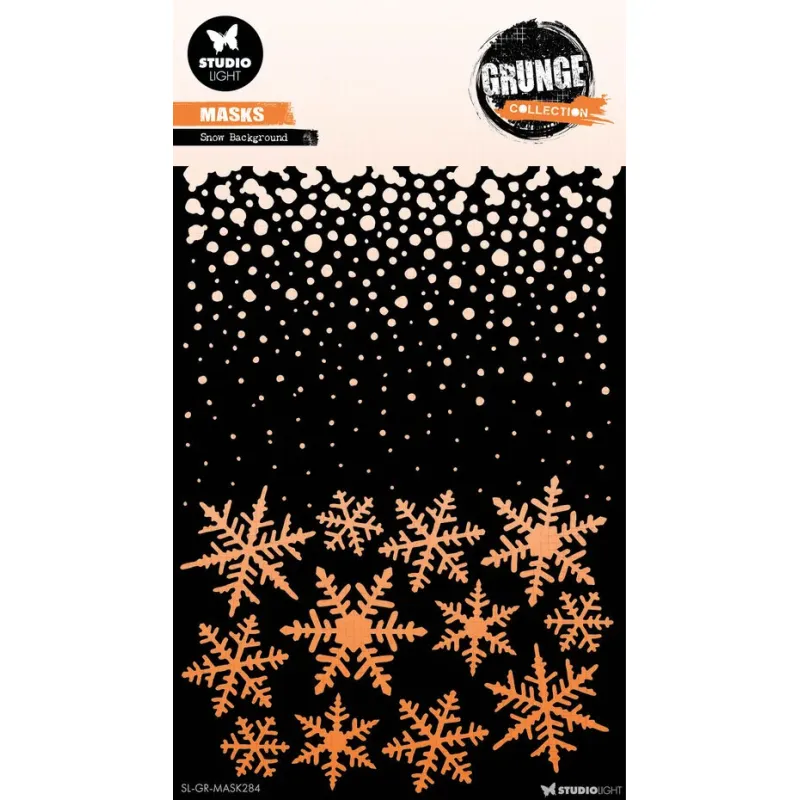Studio Light  Snow Background Grunge Mask (SL-GR-MASK284)