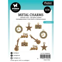 Studio Light Vintage Essentials Metal Charms (10pcs) (SL-CO-CHARM04)