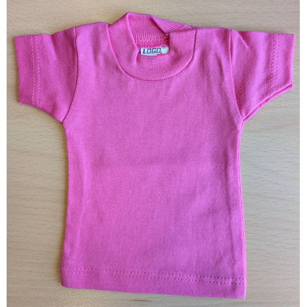 Sublimatie Mini T-shirt roze (MSHIRTN-3)