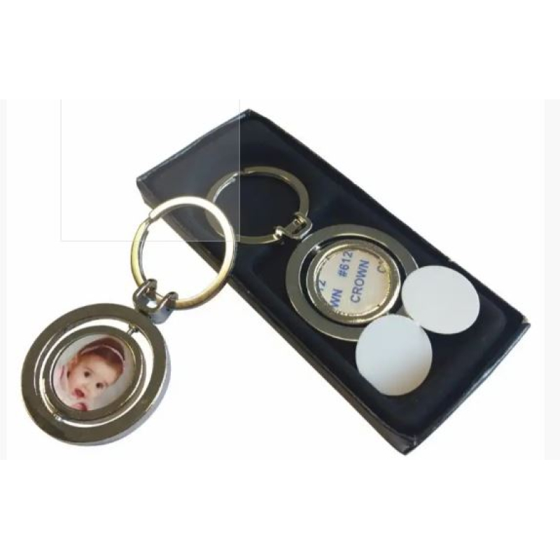 Sublimatie Subli-print Metal Key ring round (NA03)
