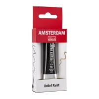 Amsterdam Reliëf Verf tube 20 ml Zwart 700 (58047001)