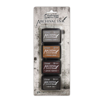 Tim Holtz Ranger  Distress Archival Ink - Mini Pad Kit 3 (AITK64848)
