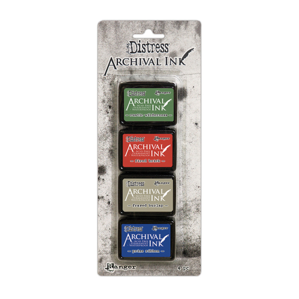 Tim Holtz Ranger Distress Archival Ink - Mini Pad Kit 6 (AITK75134)