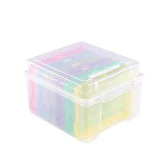 Vaessen Creative Opbergbox met 6 Cassettes Pastel (1009-048)