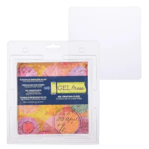 Gel press Gel drukplaat vierkant 15,24x15,24 cm  (GEL10800)