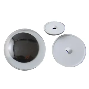 Vaessen Creative • Wiebeloogjes aannaai 12mm 144pcs (MES12-144)