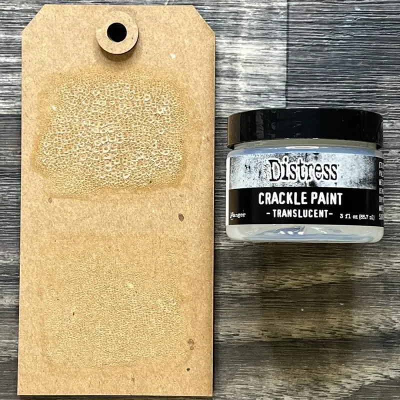 Tim Holtz Ranger  Distress Crackle Paint Translucent, TDC80411