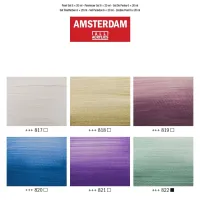 Amsterdam Standard Series acrylverf parelmoer set | 6 × 20 ml  (17820506)