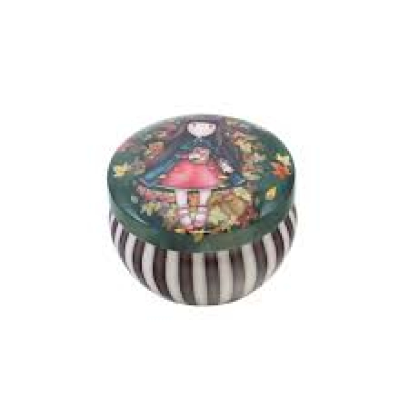 Gorjuss Mini Trinket Tin Autumn Leaves (898GJ04)