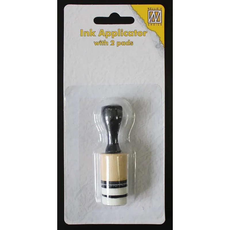 Nellie's Choice • Ink Applicator Round Small with 2 Pads, for Chalk (IAP004)