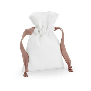 Westford Mill - Katoenen koordzakje met gekleurd lint - maat S (W121-S)