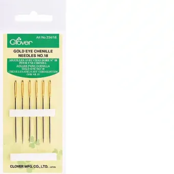 De witte engel Chenille cross stitch needles with point nr 20 (234/20) per stuk