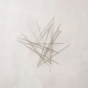 De witte Engel Vilt Poppennaald (O10103)