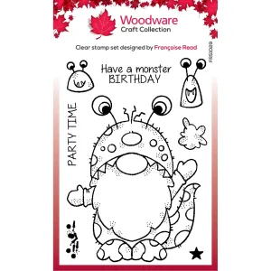Woodware • Monster Gnome Clear Stamps (FRS1029)