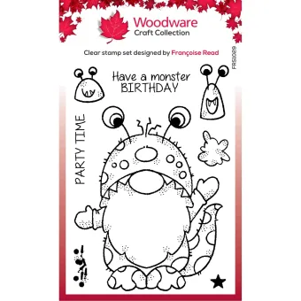 Woodware • Monster Gnome Clear Stamps (FRS1029)
