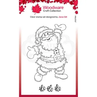 Woodware • Clear Stamp Set Santa (JGS784)