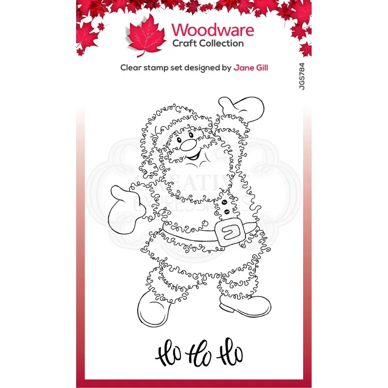 Woodware • Clear Stamp Set Santa (JGS784)
