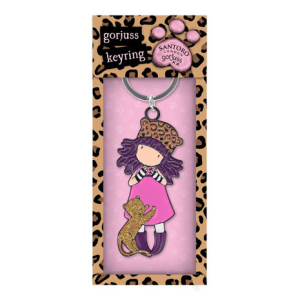 Gorjuss Display Keyring in a Gift Box Wild Roze (1166GJD01-Roze)