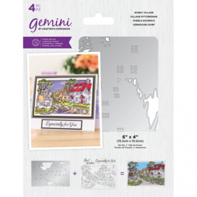 Gemini Scenic Village Stamp & Die (GEM-STD-SCEV)