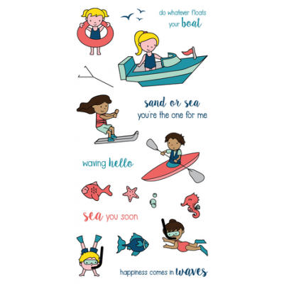 LDRS Creative Float your Boat Clear Stamps (LDRS3217) 